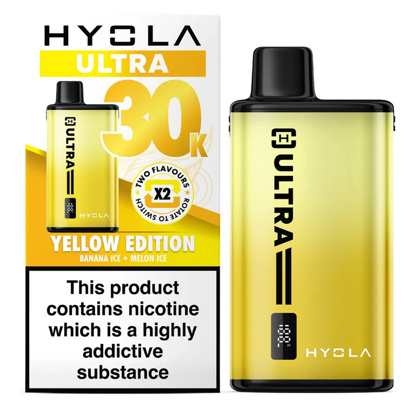 Load image into Gallery viewer, Hyola Ultra 30K Prefilled Pod Kit |Yellow Edition
