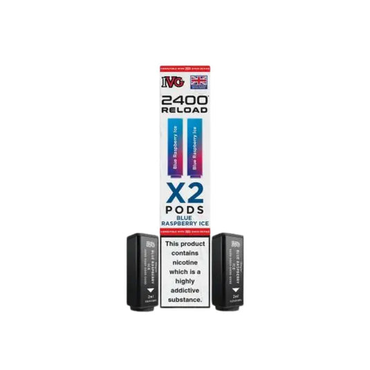 IVG 2400 Reload 2-in-1 Prefilled Pods