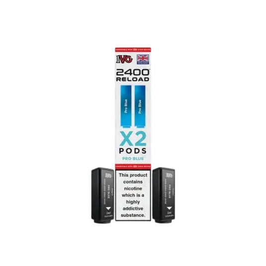 IVG 2400 Reload 2-in-1 Prefilled Pods