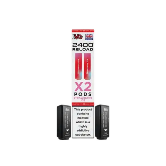 IVG 2400 Reload 2-in-1 Prefilled Pods