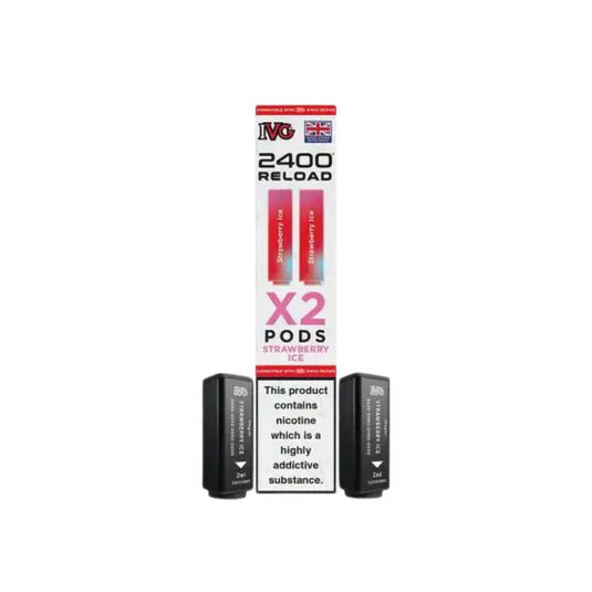 IVG 2400 Reload 2-in-1 Prefilled Pods