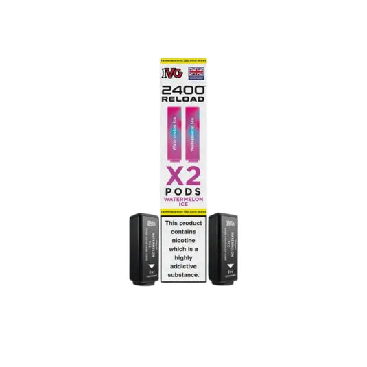 IVG 2400 Reload 2-in-1 Prefilled Pods