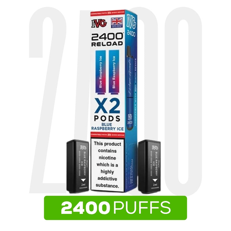 Load image into Gallery viewer, IVG 2400 Reload 2-in-1 Prefilled Pods
