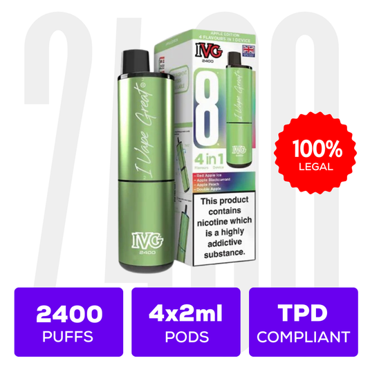 IVG 2400 Prefilled Vape Pod Kit