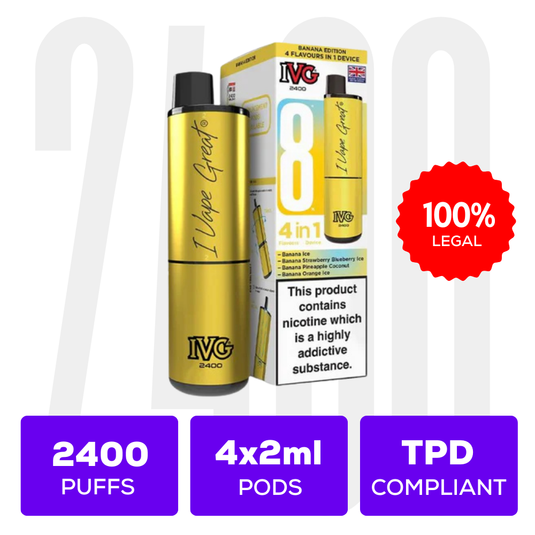 IVG 2400 Prefilled Vape Pod Kit