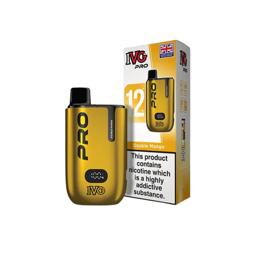IVG Pro 12 Prefilled Vape Pod Kit | Double Mango