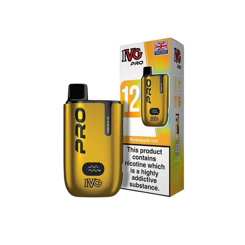 Load image into Gallery viewer, IVG Pro 12 Prefilled Vape Pod Kit | Pineapple Ice
