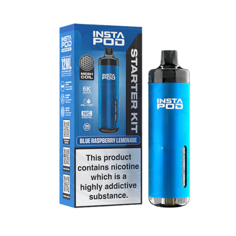 Load image into Gallery viewer, Insta Pod 6000 Puff Disposable Vape Kit
