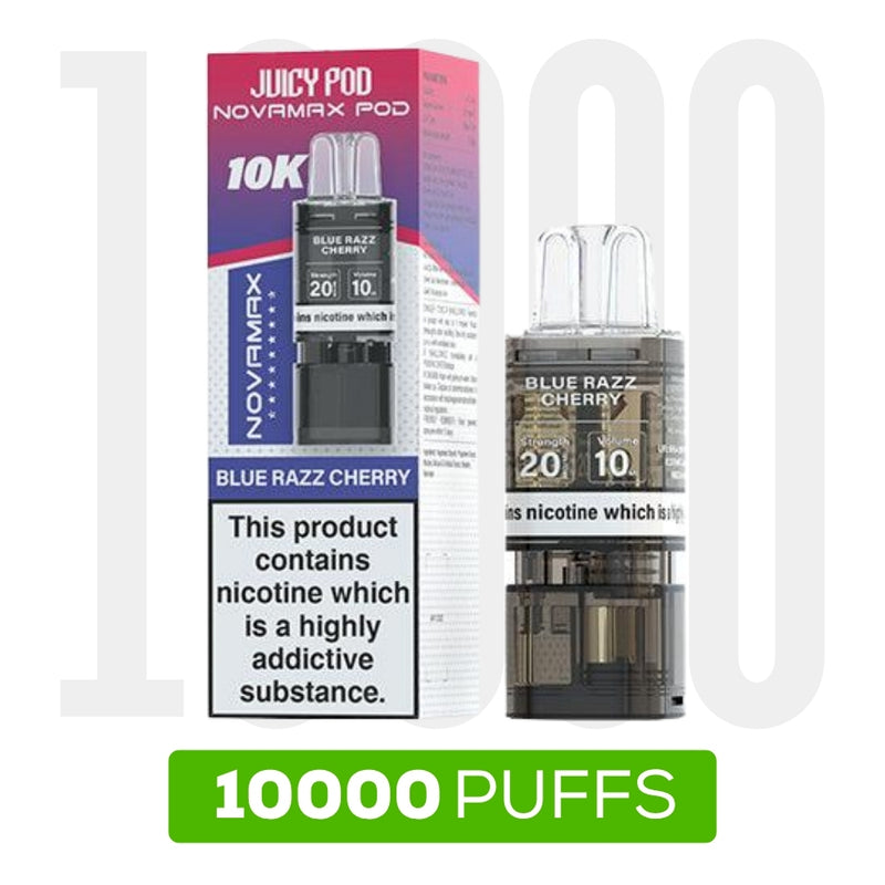 Load image into Gallery viewer, Juicy Pod Novamax 10K Prefilled Pods
