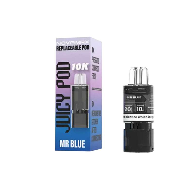 Load image into Gallery viewer, Juicy Pod Novamax 10K Prefilled Pods
