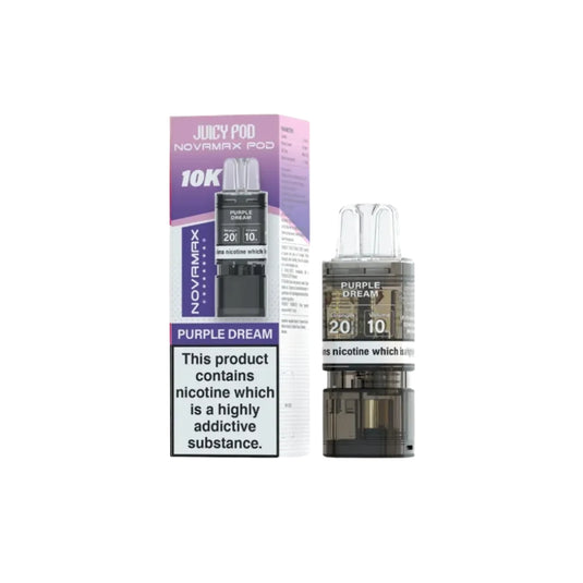 Juicy Pod Novamax 10K Prefilled Pods