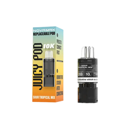 Juicy Pod Novamax 10K Prefilled Pods