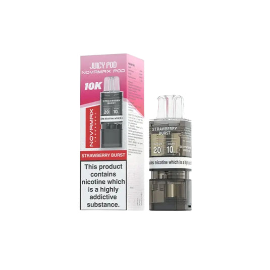 Juicy Pod Novamax 10K Prefilled Pods