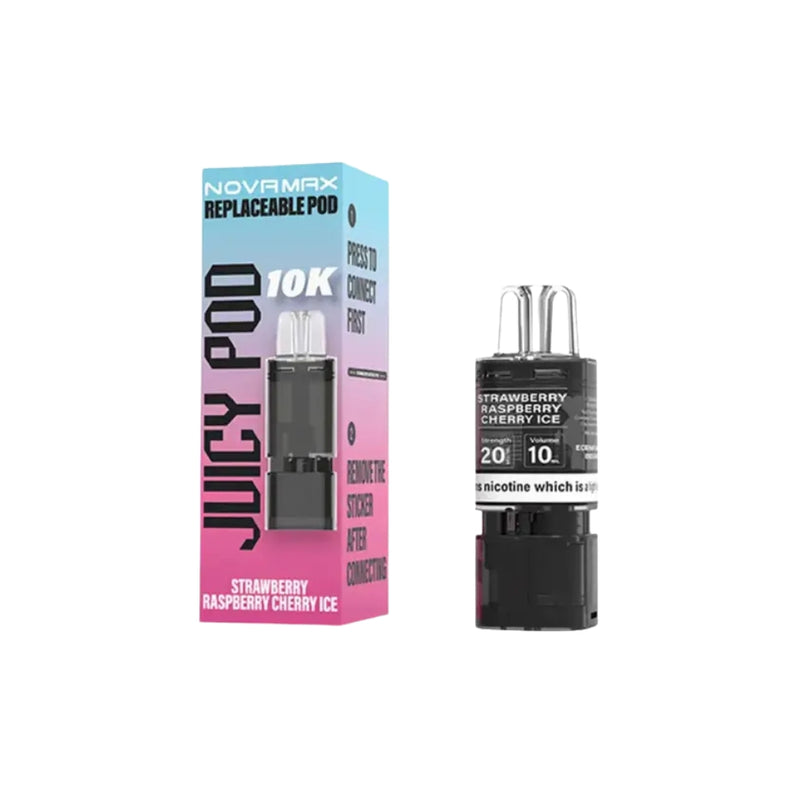 Load image into Gallery viewer, Juicy Pod Novamax 10K Prefilled Pods
