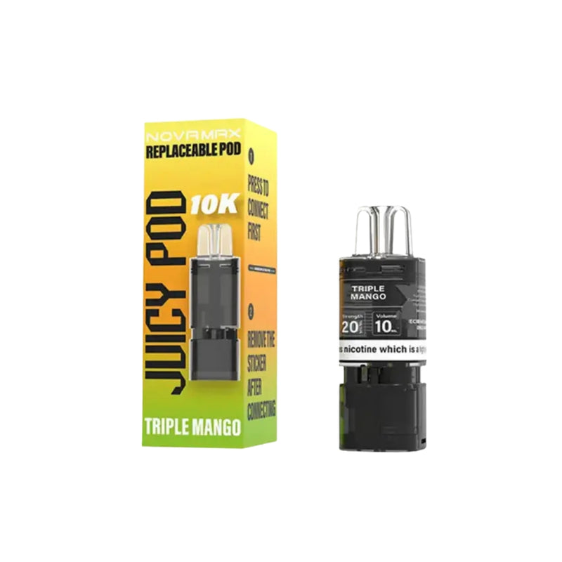 Load image into Gallery viewer, Juicy Pod Novamax 10K Prefilled Pods
