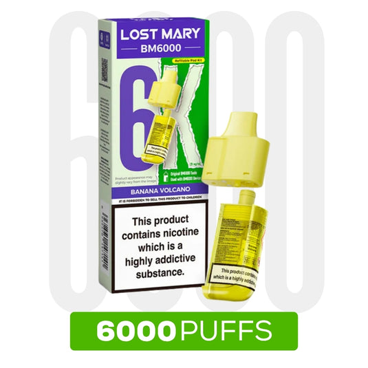 Lost Mary BM6000 Replacement Pods Shop Disposables Lost Mary BM6000 Replacement Pods Shop Disposables