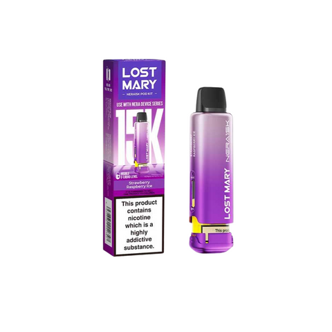 Lost Mary Nera Fullview Prefilled Pod + Refill Container