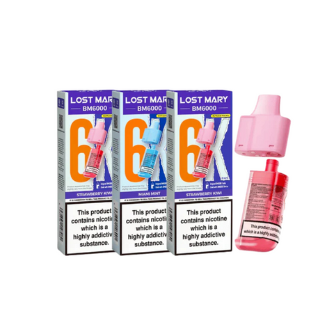 Lost Mary BM6000 Prefilled Pod + Refill Container