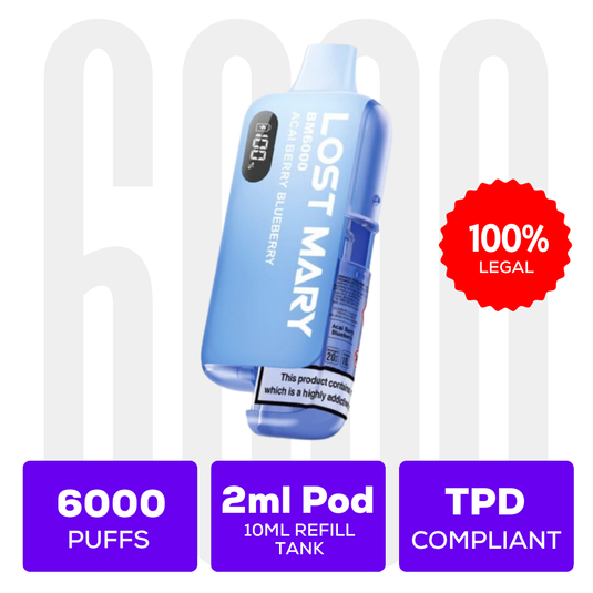 Lost Mary BM6000 Prefilled Vape Pod Kit