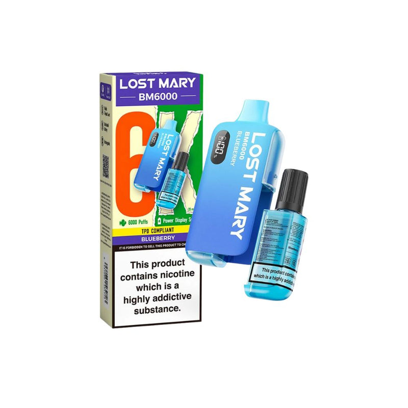 Load image into Gallery viewer, Lost Mary BM6000 Prefilled Vape Pod Kit
