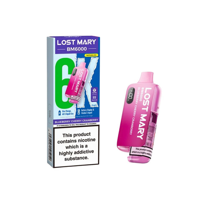 Load image into Gallery viewer, Lost Mary BM6000 Prefilled Vape Pod Kit
