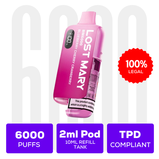 Lost Mary BM6000 Prefilled Vape Pod Kit