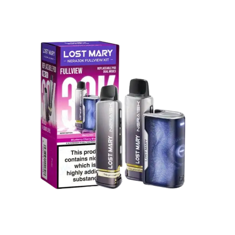 Load image into Gallery viewer,  Lost Mary Nera 30K Fullview Pre-Filled Pod Kit | Berry Edition 
