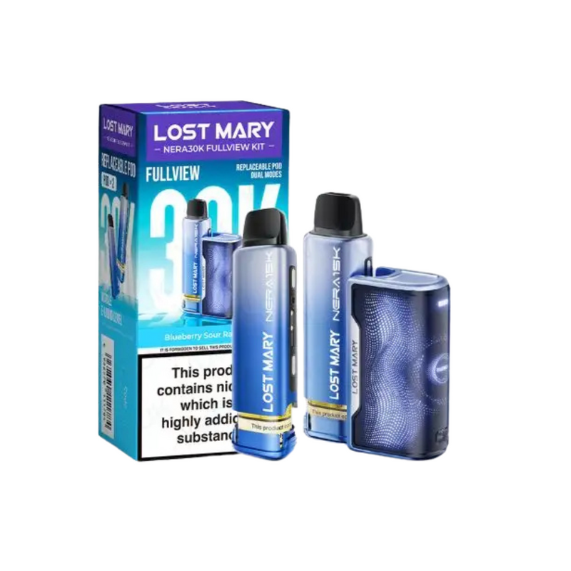 Load image into Gallery viewer, Lost Mary Nera 30K Fullview Pre-Filled Pod Kit | Blue Sour Raspbery
