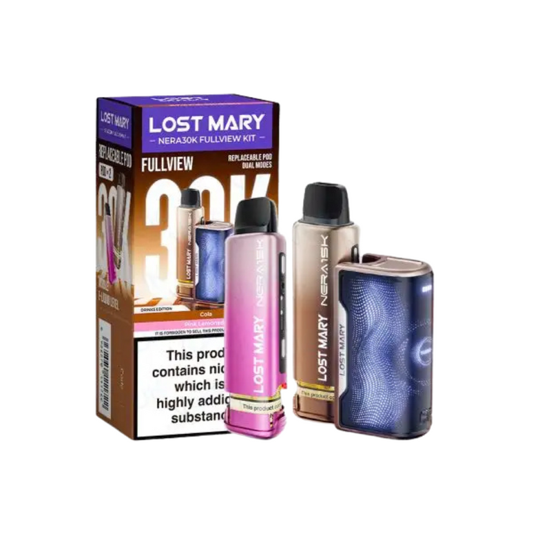 Load image into Gallery viewer, Lost Mary Nera 30K Fullview Pre-Filled Pod Kit | Drinks Edition

