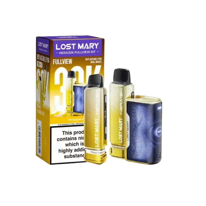 Load image into Gallery viewer, Lost Mary Nera 30K Fullview Pre-Filled Pod Kit | Pineapple ice

