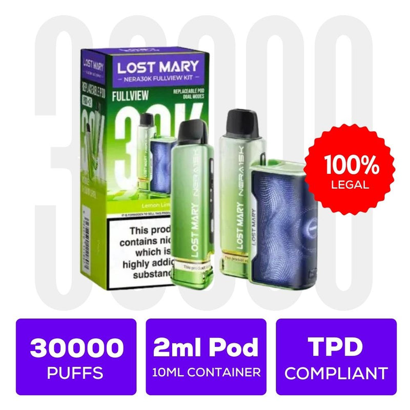Load image into Gallery viewer, Lost Mary Nera 30K Fullview Prefilled Vape Pod Kit
