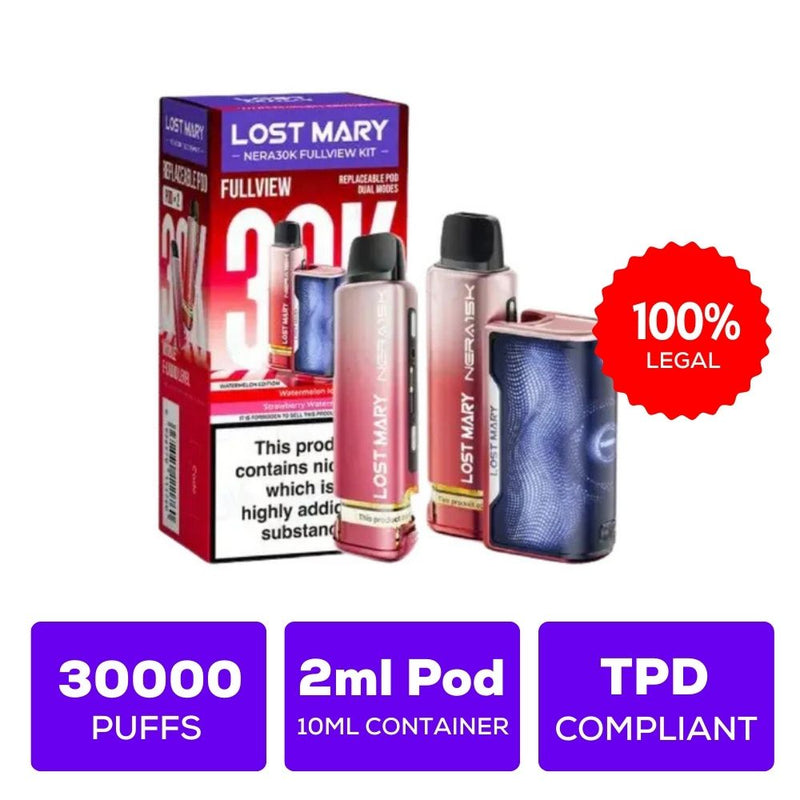 Load image into Gallery viewer, Lost Mary Nera 30K Fullview Prefilled Vape Pod Kit
