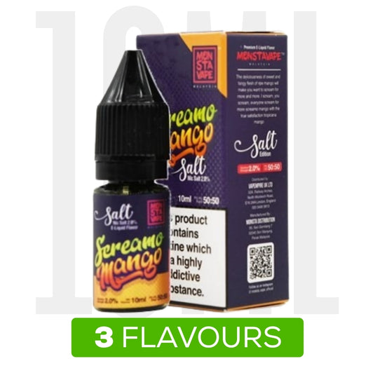 Monsta Vape 10ml Nic Salt