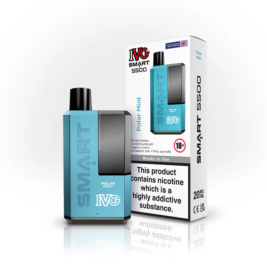 IVG Smart 5500 Refillable Rechargeable Disposable Vape