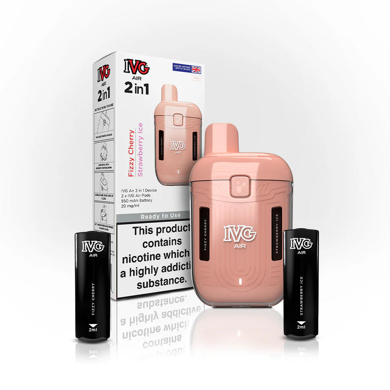 Load image into Gallery viewer, IVG Air 2-in-1 Starter Vape Pod Kit
