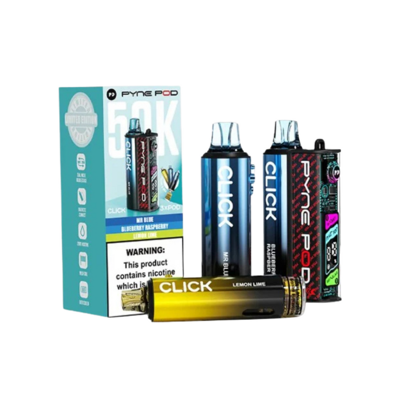 Load image into Gallery viewer, Pyne Pod Click 50k Prefilled Pod kit | Classic Edition  
