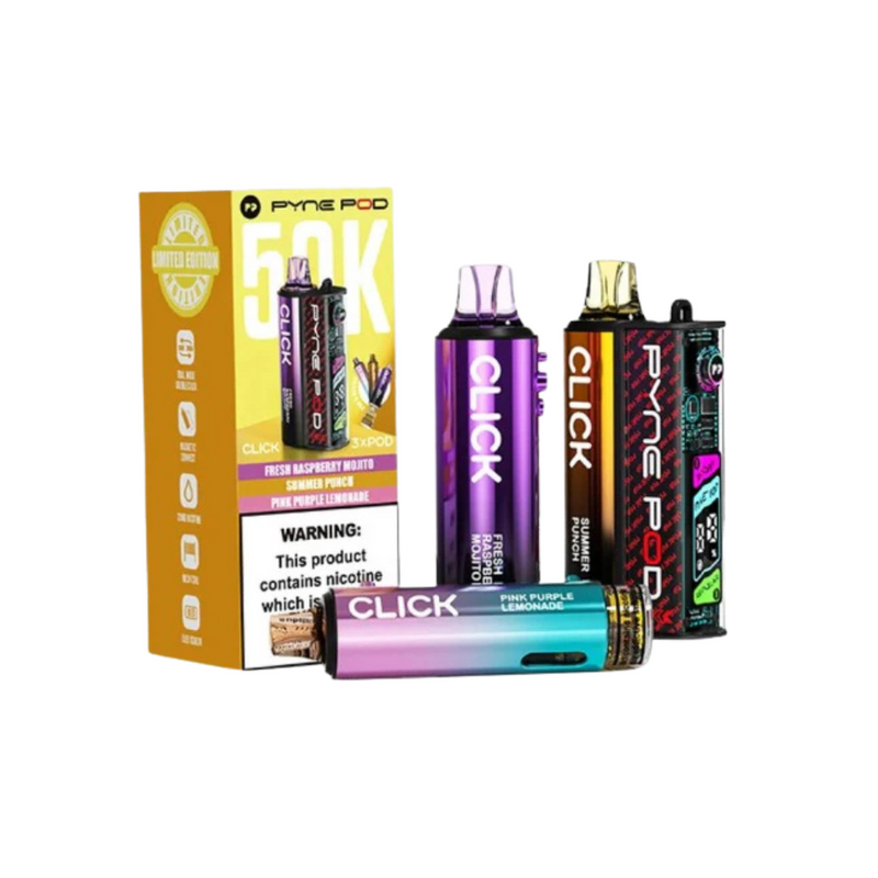 Load image into Gallery viewer, Pyne Pod Click 50k Prefilled Pod kit | Drinks Edition  
