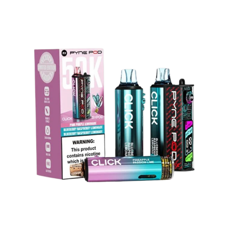 Load image into Gallery viewer, Pyne Pod Click 50k Prefilled Pod kit | Lemonade Edition
