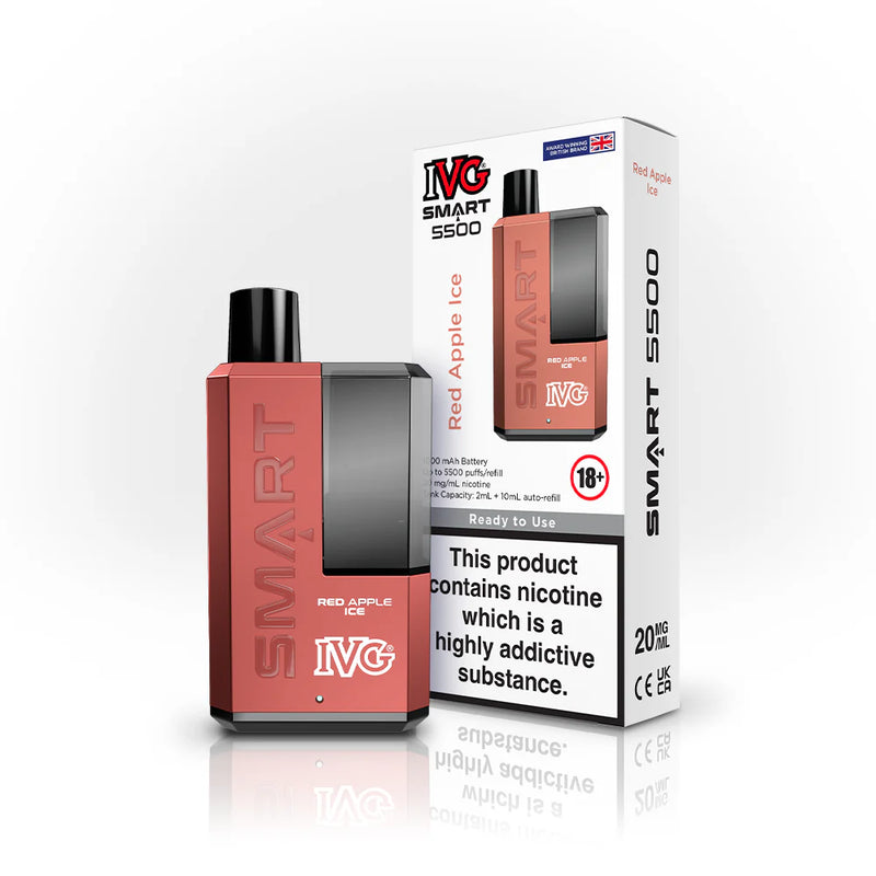 Load image into Gallery viewer, IVG Smart 5500 Refillable Rechargeable Disposable Vape
