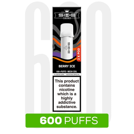 SKE Crystal Bar 600 Pro Prefilled Pods