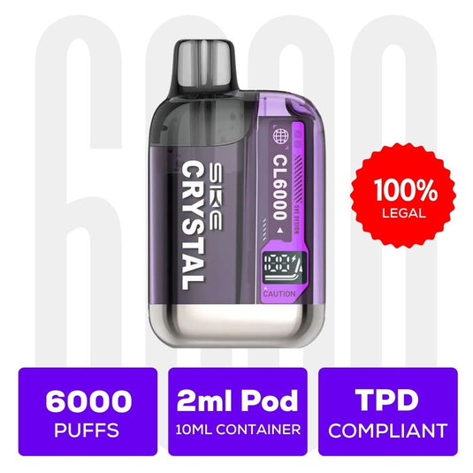 SKE Crystal CL6000 Prefilled Vape Pod Kit