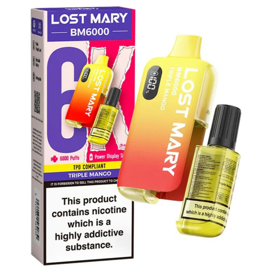 Lost Mary BM6000 Disposable Pod 6000 Puffs, Smooth Flavours | 4.49 Shop Disposables Lost Mary BM6000 Disposable Pod 6000 Puffs, Smooth Flavours | 4.49 Shop Disposables