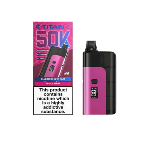 Titan X 50K Prefilled Pod Kit