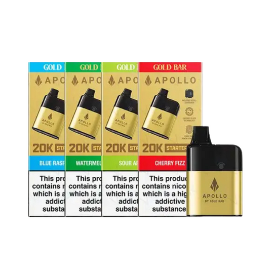 Vape Gold Gold Bar Apollo 20K Prefilled Pod Kit