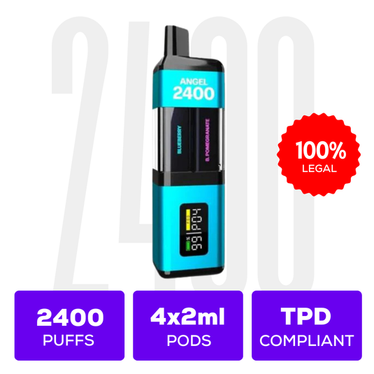 Vapes Bars Angel 2400 Prefilled Vape Pod Kit