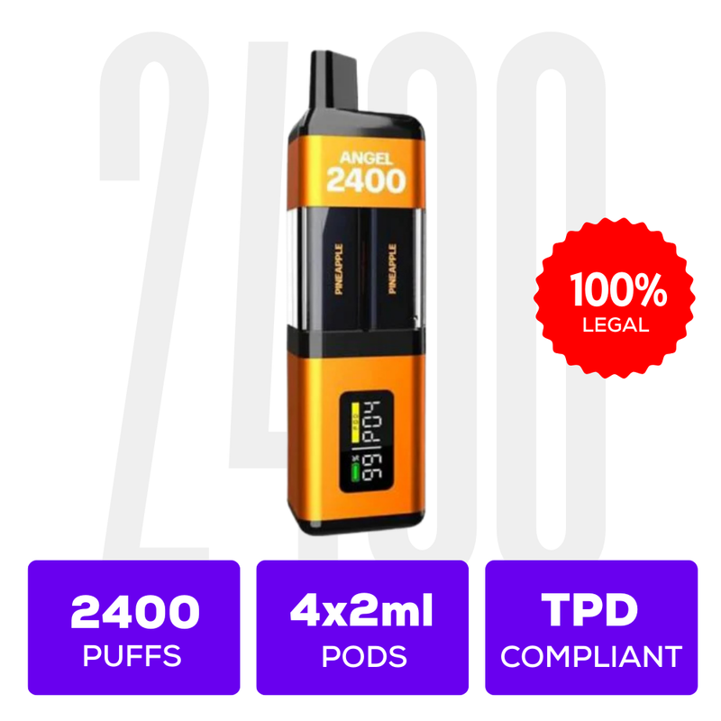 Load image into Gallery viewer, Vapes Bars Angel 2400 Prefilled Vape Pod Kit

