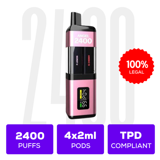 Vapes Bars Angel 2400 Prefilled Vape Pod Kit