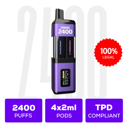 Vapes Bars Angel 2400 Prefilled Vape Pod Kit