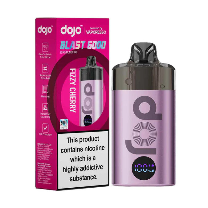 Load image into Gallery viewer, Vaporesso Dojo Blast 6000 Prefilled Pod Device
