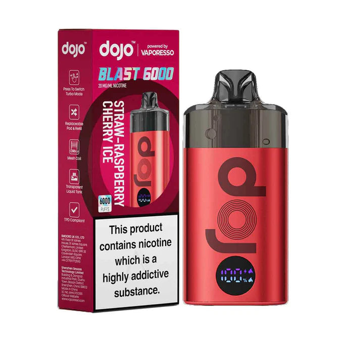 Load image into Gallery viewer, Vaporesso Dojo Blast 6000 Prefilled Pod Device
